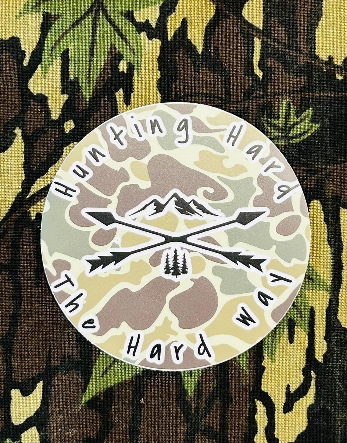 Hunting Hard Stickers