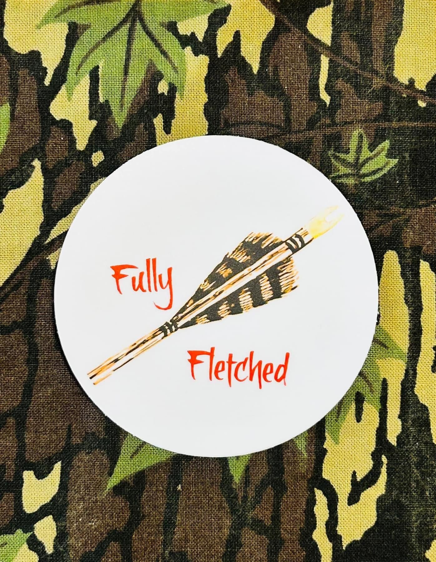 Fully Fletched Sticker